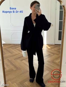 Кардиган с ремнями женский - Bruno фото 4