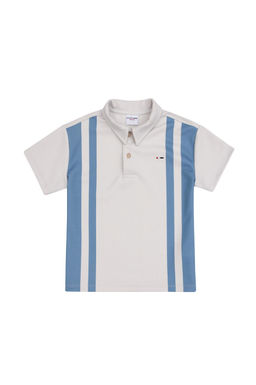 Erkek _ocuk A__k Gri Bisiklet Yaka Ti__rt Sepette S_rpriz _ndirim - U.s. polo assn фото 2