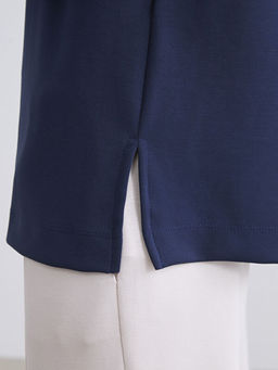 Oversize Modal Kar???ml? Kad?n Sweatshirt