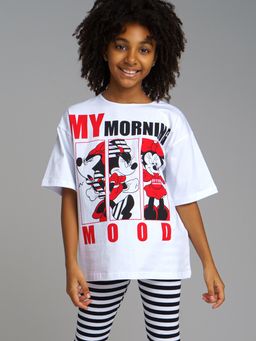 Пижама PlayToday Disney Minnie Mouse для девочки хлопок с эластаном в ассортименте  фото 2
