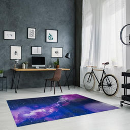 Ковер Этель Космос 80*120 см, 700г/м2