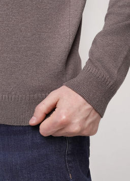 CLE Джемпер муж. 654357ха меланж бежевый - Clever wear фото 5