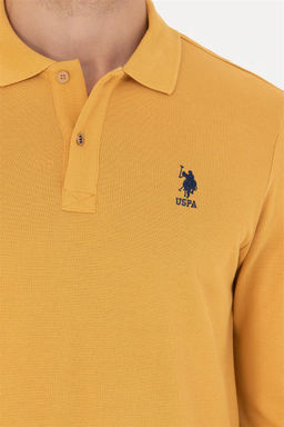 Мужской горчичный базовый свитшот Неожиданная скидка в корзине - U.s. polo assn фото 7