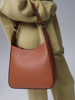 Кожаная сумка Azaro 31027 коричневый камень