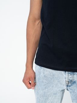 Футболка хлопок 100%,темно-синяя - Binita фото 10