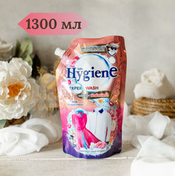 Гель д/стирки Цветных и Белых Вещей Концентрированный "Свежий Букет" HYGIENE, 1300 мл