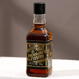 Гель для душа виски С новым годом!, 250 мл, мужской парфюм - Чистое счастье фото 2