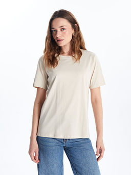 Bisiklet Yaka Kad?n Ti??rt