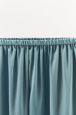 SATIN PYJAMA-STYLE TROUSERS - Zara фото 11