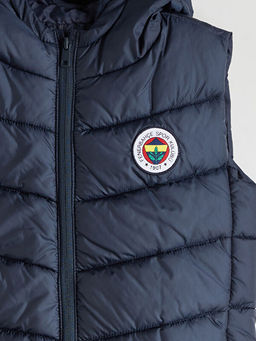 Kap??onlu Fenerbah?e Bask?l? Erkek ?ocuk Yelek