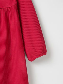 Платье Малиновый десерт в рубчик - Bungly фото 5