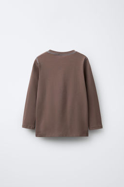 2-PACK OF OVERLOCK CONTRAST T-SHIRTS - Zara фото 3