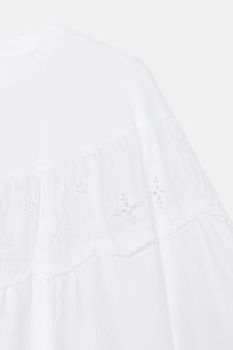 TOP CAPA BORDADOS / Blanco