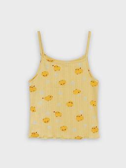 Комплект домашний для девочек желтый с принтом уточек - Mark formelle фото 7