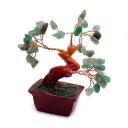 Дерево счастья с камнями Аметист - символ любви, верности и счастья между влюбленными 11см - Сандаловый дом фото 2