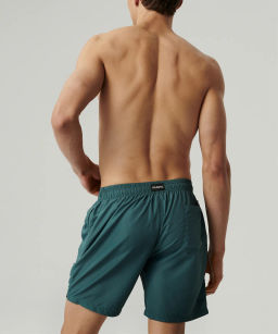 ATLANTIC KMB-223 Шорты мужские пляжные Fast Dry изумрудный  фото 4