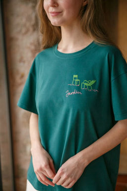 Футболка женская Jardin (green)