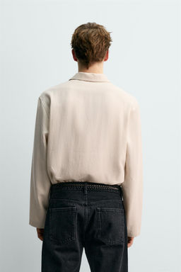FLUID RELAXED FIT SHIRT AARON LEVINE X ZARA фото 3