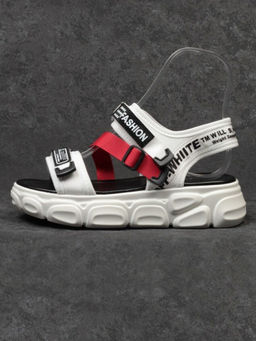 08-PED97-1 WHITE Босоножки (текстиль, стелька натуральная кожа)