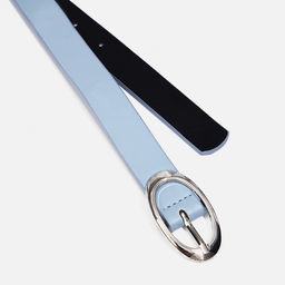 Ремень женский, ширина 2,3 см, пряжка металл, цвет голубой - Simaland фото 2