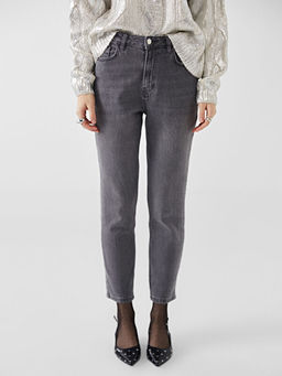 Mom Fit Kad?n Jean Pantolon