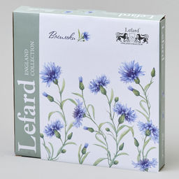 НАБОР ТАРЕЛОК ЗАКУСОЧНЫХ LEFARD ВАСИЛЬКИ 2 ШТ. 20,5 СМ  фото 2