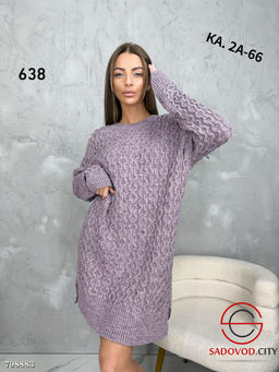 Туника двухцветная из шерсти - Bruno фото 2