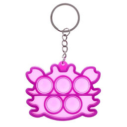 Цена за 5 шт. Антистресс игрушка-брелок «POP IT», Симпл димпл, мини МИКС