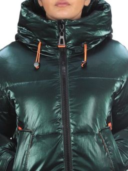 8100 DK. GREEN Пальто женское зимнее JARIUS (200 гр. холлофайбера) - Fashion фото 11