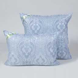 Подушка стёганная 50х70 см, бамбуковое волокно, ткань тик, п/э 100%