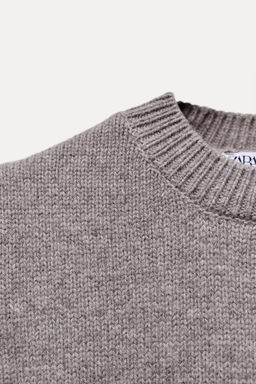 PLAIN KNIT VEST WITH WOOL - Zara фото 6
