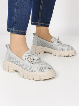 Лоферы женские комфорт 011-811 Gri