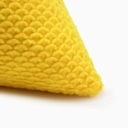 Подушка Этель Треугольник d=40 см , цв.жёлтый  фото 2