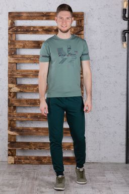 Брюки спортивные 
 3.MM104A-зелёный