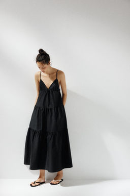 PANELLED MIDI DRESS - Zara фото 15