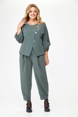 Костюм Michel Chic 1355 зеленый, графит