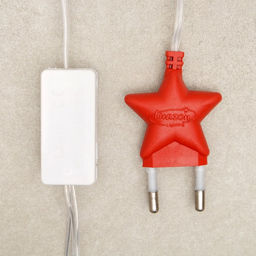 Гирлянда Сеть 1.6?1.6 м, IP20, прозрачная нить, 144 LED, свечение Флаг России, 220 В - Luazon lighting фото 6