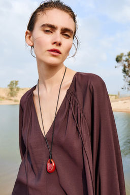 Vestido t?nica oversize - H&m фото 5