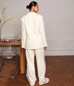 Костюм #ОКТ205001, кремовый - Dommod фото 2