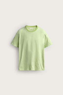 CAMISETA RELAXED FIT CUELLO CONTRASTE / Lima - Zara фото 7