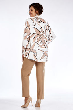 Блуза Элль стиль 2265а бежевый - Anelli фото 6