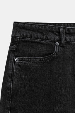 BERMUDA DENIM TIRO MEDIO ZW COLLECTION / Negro - Zara фото 6