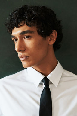Camisa en algodon pima Slim Fit - H&m фото 3