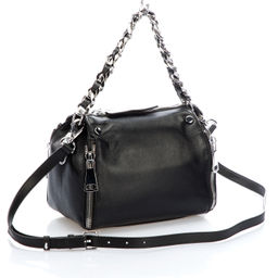 PE9132 black, женская кожаная сумка Casual Barcelo Biagi