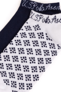 Женские белые носки-пинетки Неожиданная скидка в корзине - U.s. polo assn фото 3