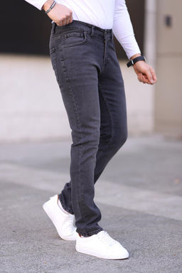 TRENDYOL MAN Siyah Regular Esnek Kumas Jeans Kot Pantolon TMNSS25JE00001 - Trendyolmilla фото 24