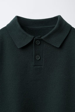 BASIC KNIT POLO SHIRT - Zara фото 13