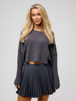 Свитер укороченный Patiskha 3013