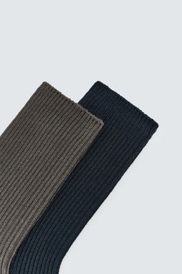 2-PACK OF RIBBED SOCKS - Zara фото 6