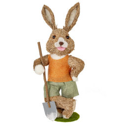 Фигурка декоративная "Заяц", L17 W11 H42 см